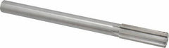 Made in USA - 0.861" High Speed Steel Chucking Reamer - Straight Flute, Straight Shank - Caliber Tooling