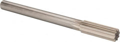 Made in USA - 0.884" High Speed Steel Chucking Reamer - Straight Flute, Straight Shank - Caliber Tooling