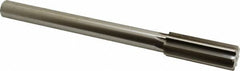 Made in USA - 0.967" High Speed Steel Chucking Reamer - Straight Flute, Straight Shank - Caliber Tooling