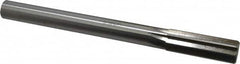 Made in USA - 0.985" High Speed Steel Chucking Reamer - Straight Flute, Straight Shank - Caliber Tooling