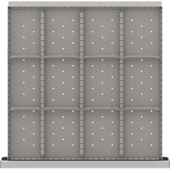 LISTA - 12-Compartment Drawer Divider Layout for 3.15" High Drawers - Caliber Tooling