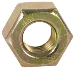 Value Collection - 1/2-13 UNC Steel Right Hand Heavy Hex Nut - 7/8" Across Flats, 31/64" High, Zinc Yellow Dichromate Finish - Caliber Tooling