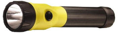 Streamlight - White LED Bulb, 385 Lumens, Industrial/Tactical Flashlight - Yellow Plastic Body, 1 C NiMH Battery Included - Caliber Tooling