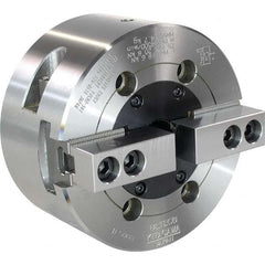 Kitagawa - Power Lathe Chucks Chuck Diameter (Decimal Inch): 6.0000 Number of Jaws: 2 - Caliber Tooling