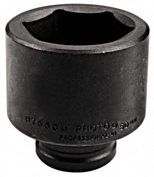 Proto - 3/4" Drive 29mm Standard Impact Socket - 6 Points, 2-3/16" OAL - Caliber Tooling