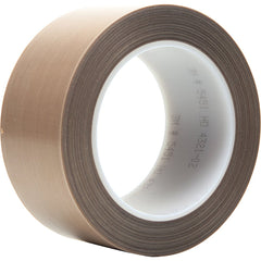 3M - Glass Cloth Tape; Width (Inch): 2 ; Material Type: Glass Cloth ; Color: Brown ; Adhesive Material: Silicone ; Length (yd): 36 ; Series: 5451 - Exact Industrial Supply