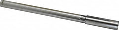 Made in USA - 43/64" Carbide-Tipped 6 Flute Chucking Reamer - Straight Flute, Straight Shank, 2-1/4" Flute Length, 9" OAL - Caliber Tooling