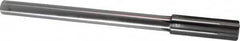 Made in USA - 51/64" Carbide-Tipped 6 Flute Chucking Reamer - Straight Flute, Straight Shank, 2-1/2" Flute Length, 9-1/2" OAL - Caliber Tooling