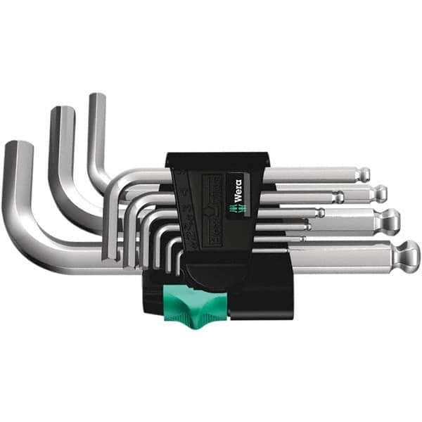 Wera - Hex Key Sets Tool Type: Hex Handle Type: L-Key Long Arm - Caliber Tooling