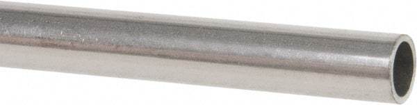 Made in USA - 6' Long, 3/8" OD, 3003-H14 Aluminum Tube - 0.035" Wall Thickness - Caliber Tooling