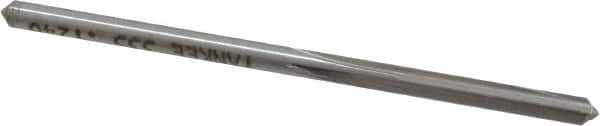 Made in USA - 0.124" High Speed Steel 4 Flute Chucking Reamer - Caliber Tooling