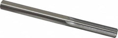 Made in USA - 0.4995" High Speed Steel 6 Flute Dowel Pin Chucking Reamer - Caliber Tooling