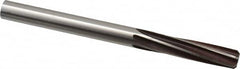 Made in USA - 29/64" High Speed Steel 6 Flute Chucking Reamer - Spiral Flute, 29/64" Straight Shank, 1-3/4" Flute Length, 5-5/8" OAL - Caliber Tooling