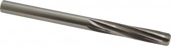 Made in USA - 0.373" High Speed Steel 6 Flute Dowel Pin Chucking Reamer - Caliber Tooling