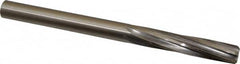 Made in USA - 0.4365" High Speed Steel 6 Flute Chucking Reamer - Spiral Flute, 0.4365" Straight Shank, 1-3/4" Flute Length, 5-1/2" OAL - Caliber Tooling