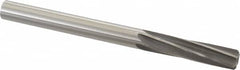 Made in USA - 0.4995" High Speed Steel 6 Flute Dowel Pin Chucking Reamer - Caliber Tooling