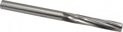 Made in USA - Letter Y High Speed Steel 6 Flute Chucking Reamer - Spiral Flute, 0.404" Straight Shank, 1-3/4" Flute Length, 5-1/4" OAL - Caliber Tooling