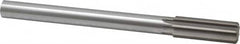 Made in USA - 7/8" Cobalt 8 Flute Chucking Reamer - Straight Flute, 3/4" Straight Shank, 2-5/8" Flute Length, 10" OAL - Caliber Tooling