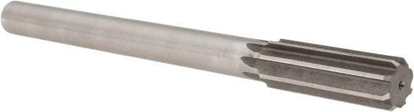 Made in USA - 29/32" Cobalt 8 Flute Chucking Reamer - Straight Flute, 3/4" Straight Shank, 2-5/8" Flute Length, 10" OAL - Caliber Tooling