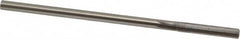 Made in USA - Letter F Cobalt 6 Flute Chucking Reamer - Straight Flute, 1/4" Straight Shank, 1-1/2" Flute Length, 6" OAL - Caliber Tooling