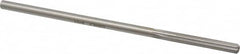 Made in USA - Letter H Cobalt 6 Flute Chucking Reamer - Straight Flute, 1/4" Straight Shank, 1-1/2" Flute Length, 6" OAL - Caliber Tooling