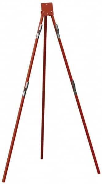 NMC - Tripod Traffic Sign Stand - Aluminum, Compatible with 48" High x 48" Wide Signs - Caliber Tooling