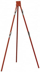 NMC - Tripod Traffic Sign Stand - Aluminum, Compatible with 48" High x 48" Wide Signs - Caliber Tooling