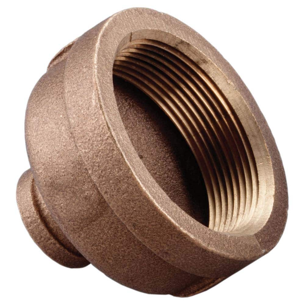 Merit Brass - Brass & Chrome Pipe Fittings Type: Reducing Coupling Fitting Size: 2 x 1-1/4 - Caliber Tooling