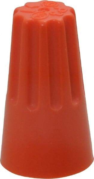 3M - 3, 20 to 2, 14 AWG, 600 Volt, Fire Resistant, Standard Twist on Wire Connector - Orange, 221°F - Caliber Tooling