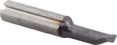 Iscar - 3mm Min Bore Diam, 0.394" Max Bore Depth, 4mm Shank Diam, Boring Bar - Right Hand Cut, Solid Carbide, TiAlN Finish - Exact Industrial Supply