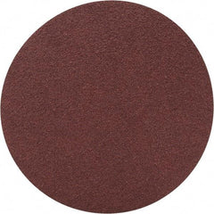 Merit Abrasives - 3" Diam, 100 Grit Aluminum Oxide Adhesive PSA Disc - Medium Grade, Black, Cloth Backing, Flexible - Caliber Tooling