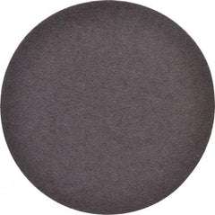 Merit Abrasives - 4" Diam, 60 Grit Aluminum Oxide Adhesive PSA Disc - Coarse Grade, Black, Cloth Backing, Flexible - Caliber Tooling