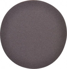 Merit Abrasives - 5" Diam, 80 Grit Aluminum Oxide Adhesive PSA Disc - Coarse Grade, Black, Cloth Backing, Flexible - Caliber Tooling