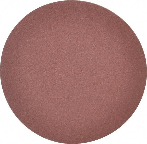 Merit Abrasives - 5" Diam, 120 Grit Aluminum Oxide Adhesive PSA Disc - Medium Grade, Black, Cloth Backing, Flexible - Caliber Tooling