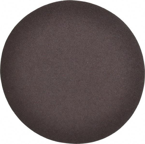 Merit Abrasives - 6" Diam, 80 Grit Aluminum Oxide Adhesive PSA Disc - Coarse Grade, Black, Cloth Backing, Flexible - Caliber Tooling