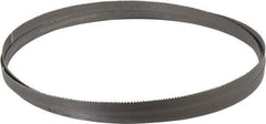 Starrett - 10 to 14 TPI, 7' 9-1/2" Long x 1/2" Wide x 0.025" Thick, Welded Band Saw Blade - Bi-Metal, Toothed Edge, Raker Tooth Set, Contour Cutting - Caliber Tooling