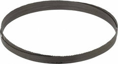 Starrett - 8 to 12 TPI, 7' 5" Long x 1/2" Wide x 0.035" Thick, Welded Band Saw Blade - Bi-Metal, Toothed Edge, Raker Tooth Set, Contour Cutting - Caliber Tooling