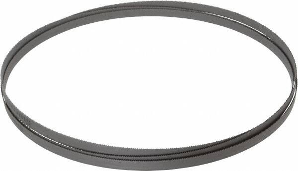 Starrett - 14 TPI, 10' 5" Long x 1/2" Wide x 0.035" Thick, Welded Band Saw Blade - Bi-Metal, Toothed Edge, Raker Tooth Set, Contour Cutting - Caliber Tooling