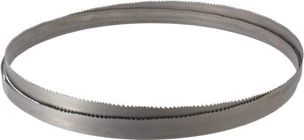 Starrett - 6 to 10 TPI, 10' 5" Long x 3/4" Wide x 0.035" Thick, Welded Band Saw Blade - Bi-Metal, Toothed Edge, Raker Tooth Set, Contour Cutting - Caliber Tooling