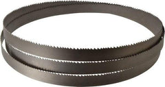 Starrett - 4 to 6 TPI, 10' 10" Long x 1" Wide x 0.035" Thick, Welded Band Saw Blade - Bi-Metal, Toothed Edge, Raker Tooth Set, Contour Cutting - Caliber Tooling