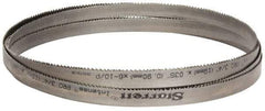 Starrett - 6 to 10 TPI, 14' 5" Long x 3/4" Wide x 0.035" Thick, Welded Band Saw Blade - Bi-Metal, Toothed Edge, Raker Tooth Set, Contour Cutting - Caliber Tooling