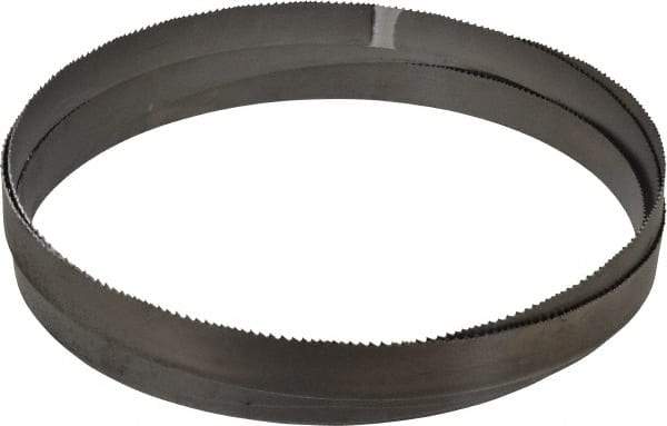 Starrett - 6 to 10 TPI, 15' 6" Long x 1" Wide x 0.035" Thick, Welded Band Saw Blade - Bi-Metal, Toothed Edge, Raker Tooth Set, Contour Cutting - Caliber Tooling