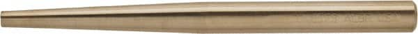 Ampco - 1/4" Nonsparking Punch - 4-3/4" OAL, Nickel Aluminum Bronze - Caliber Tooling