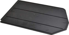 Quantum Storage - 10.8" Wide x 7" High, Black Bin Divider - Use with Bin QUS239 - Caliber Tooling