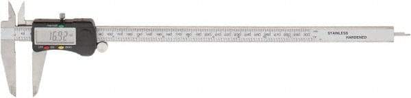 Value Collection - 0 to 300mm Range, 0.01mm Resolution, Electronic Caliper - Steel with Steel Jaws, 0.001" Accuracy - Caliber Tooling