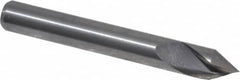 M.A. Ford - 1/4" Head Diam, 1/4" Shank Diam, 1 Flute 60° Solid Carbide Countersink - Caliber Tooling