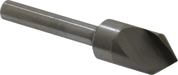 M.A. Ford - 1/2" Head Diam, 1/4" Shank Diam, 1 Flute 82° Solid Carbide Countersink - Caliber Tooling