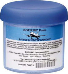 Boelube - BoeLube, 4 oz Jar Cutting Fluid - Paste, For Bending, Forming, Near Dry Machining (NDM) - Caliber Tooling