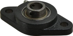 Browning - 5/8" ID, 3-7/8" OAL x 2-1/8" OAH 2-Bolt Flange - 1,444 Lb Static Cap, 2,611 Lb Dyn Cap, 3" Btw Mnt Hole Ctrs, Cast Iron - Caliber Tooling