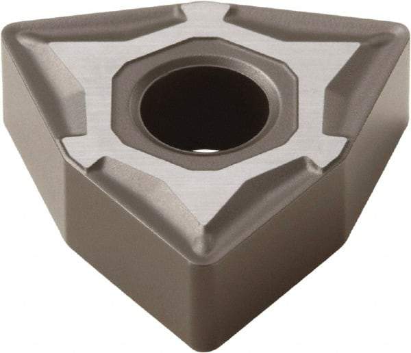 Seco - WNMG433W M3 Grade TP1500 Carbide Turning Insert - TiCN/Al2O3 Finish, 80° Trigon, 1/2" Inscr Circle, 3/16" Thick, 3/64" Corner Radius - Caliber Tooling